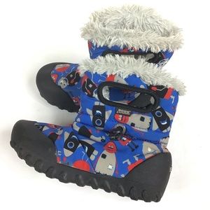 Boys Bogs Robot Boots